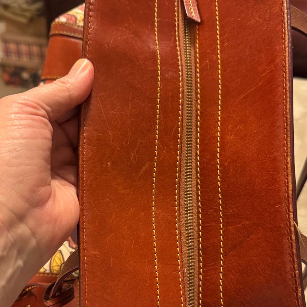 Disney’s Beauty and the Beast Stained Glass Shopper Tote by Dooney & Bourke - Picture 13 of 16